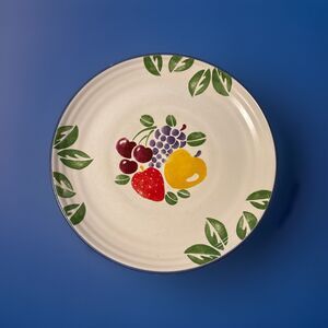 International Tableworks Fruit Fancy 11 Inch Dinner Plate Replacement Stoneware